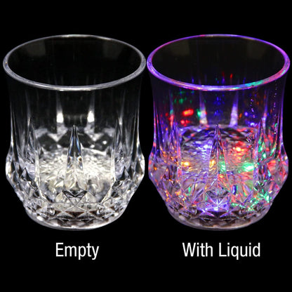 Luminous Cup 200 ml Cocktail Glass Colour Changing Champagne Cup Unique Colourful Pub Glass Restaurant Birthday